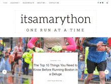 Tablet Screenshot of itsamarython.com